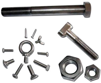 Square Stainless Steel Nut Bolt, for Fittings, Feature : High Tensile, Dimensional