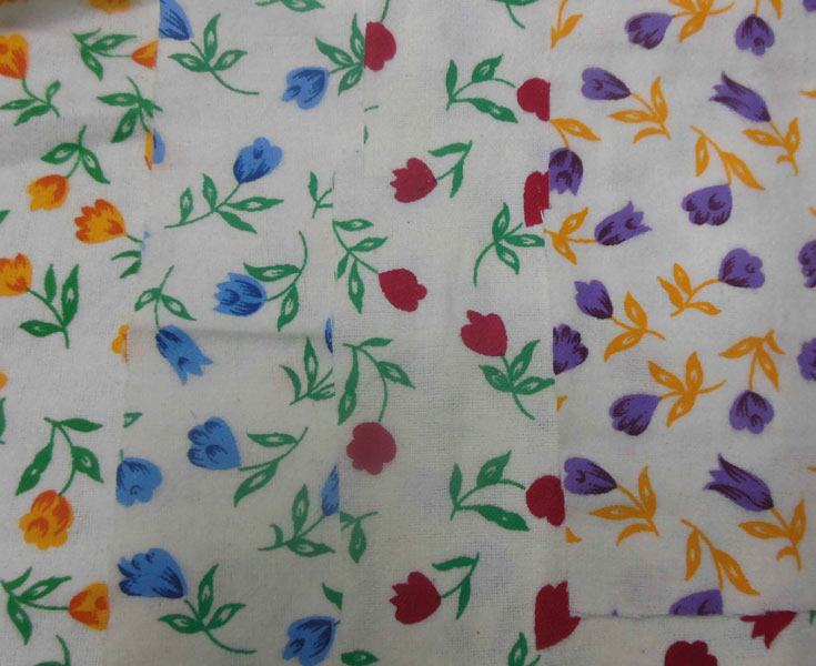 Flower Flannel Fabric