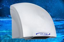 ABS Plastic Hand Dryers, Color : White