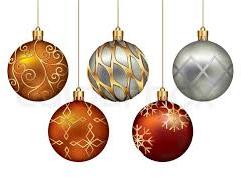 Plain Christmas Hanging Balls, Size : Multisizes