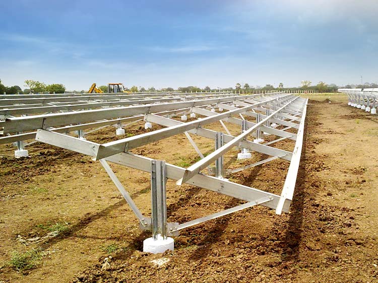Solar Steel Mounting  Structure
