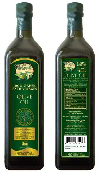Extra Virgin Greek Olive Oil