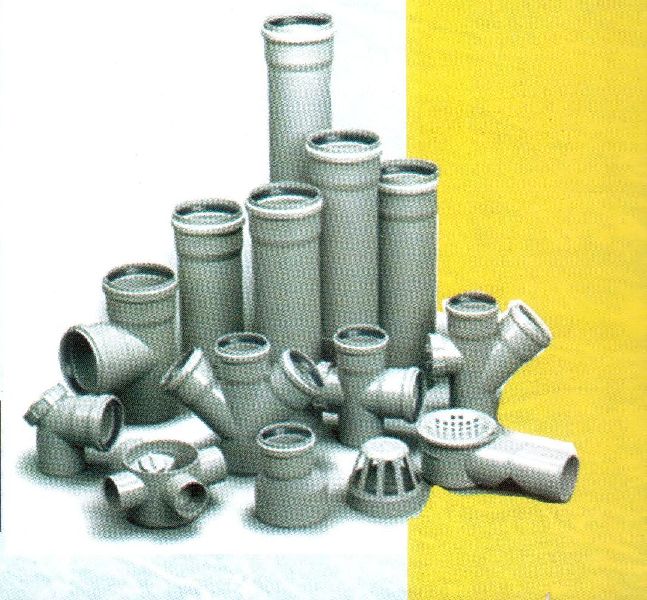 Round UPVC SWR Pipe & Fittings