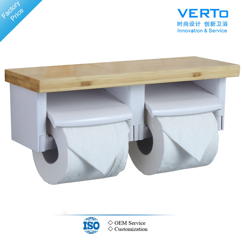 Bamboo Plastic Paper Holder