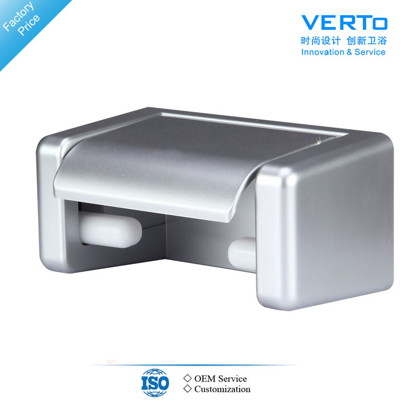 Chrome Plastic Toilet Paper Holder