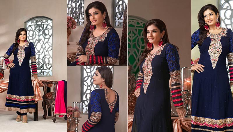 Navy Blue Salwar Kameez