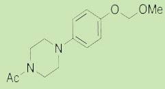  1-acetyl-4-(4-hydroxyphenyl) piperazine