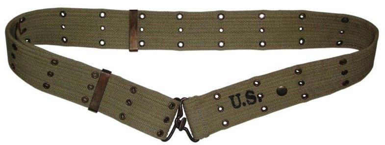 Canvas Pistol Belt