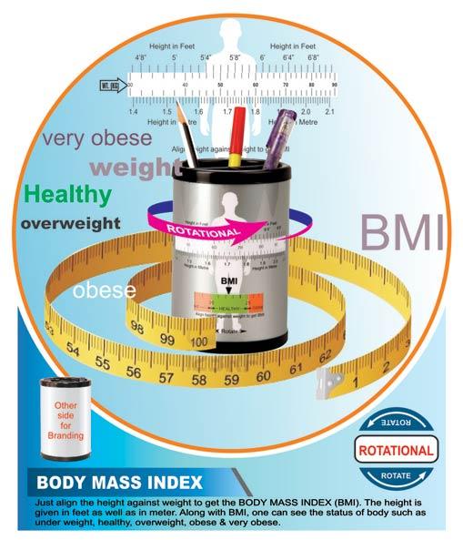 Body Mass Index Pen Stand