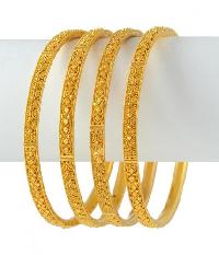 fancy gold bangles designs