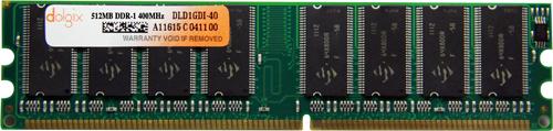 Dolgix  Desktop 512MB DDR1 400Mhz Memory RAM