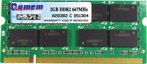 Qumem 2GB DDR2 667Mhz Sodimm Memory  RAM