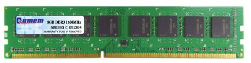 Qumem Desktop 8GB DDR3 1600MHZ Memory RAM