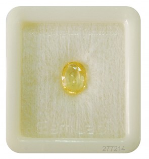 natural yellow sapphire