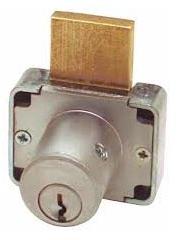 Metal Drawer Lock, Color : Silver