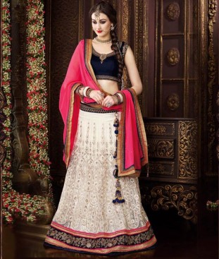 georgette lehenga