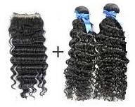 Deep Wave Indian Virgin Remy Weft Hair Extension1