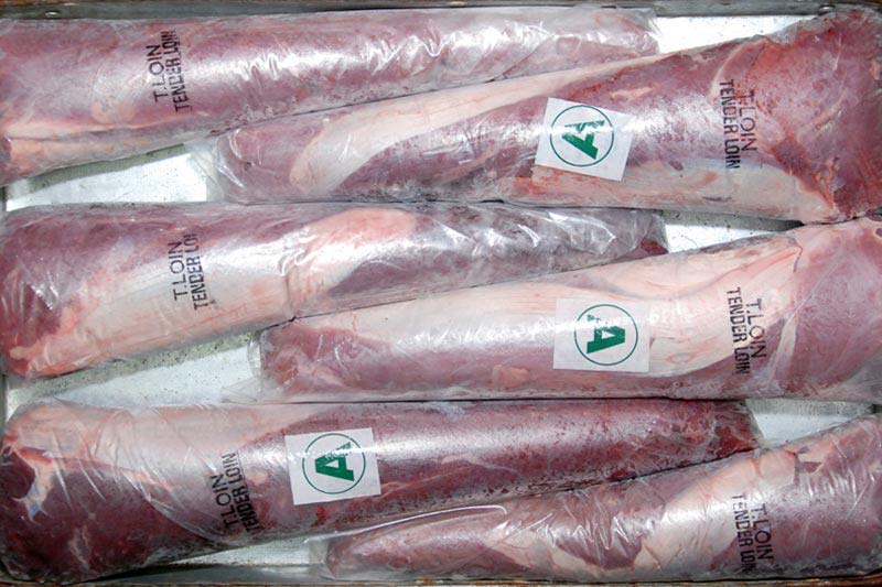 Halal Frozen Tenderloin Meat, for Cooking, Feature : Delicious Taste, High Value