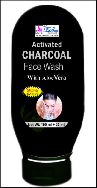 BeSure Aloe Vera Activated Charcoal Face Wash-100 ML