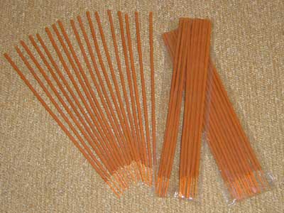 Extruded Incense Sticks