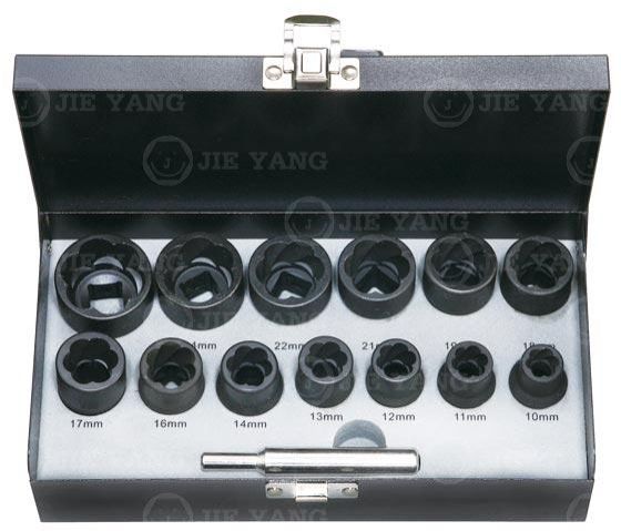 Half Drive Impact Twist Socket Set