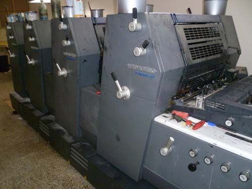 Used Heidelberg PM 52-4 Printing Press