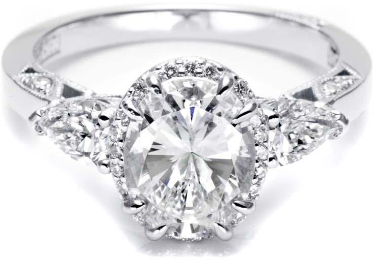 Oval Shaped Diamond Ring