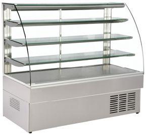 Bend Glass Cold/Normal Display Counter