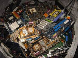 computer parts scraps