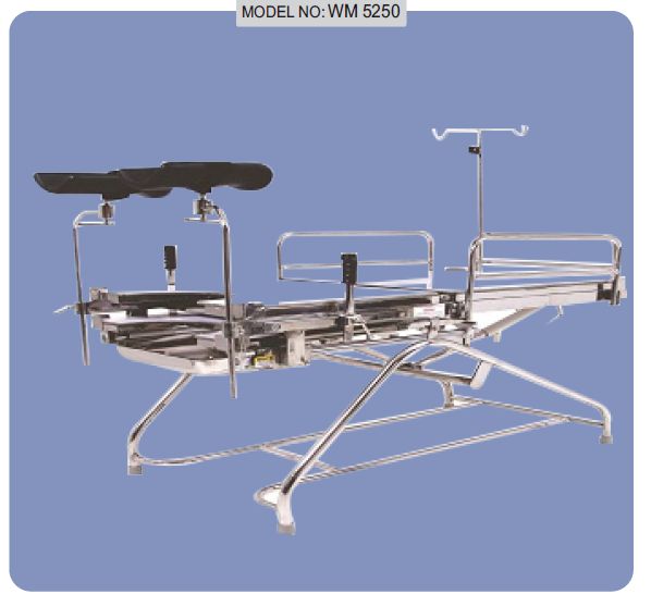 WM 5250 Obstetric Telescopic Fixed Height Labour Table