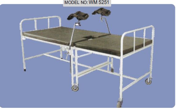 WM 5251 Obstetric Delivery Table 2 Section Top