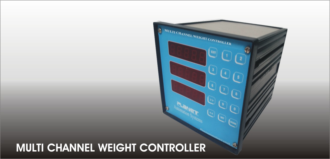 Automatic Electric Multi Channel Weight Controller, Color : Black, Blue, White