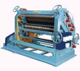 Oblique Type Single Face Paper Corrugating Machine