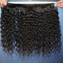 Deep Curly Indian Human Hair, Hair Grade : 8AAA