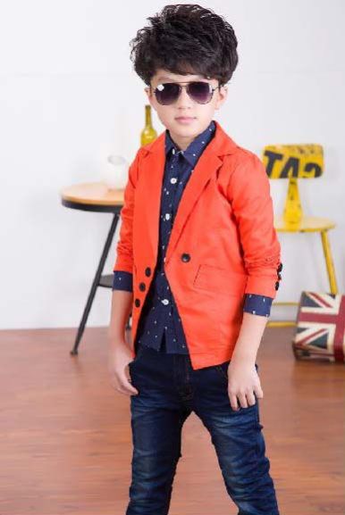 Boys Leather Jacket