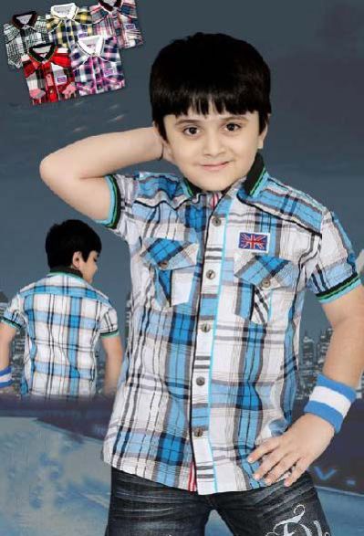 Short Sleeve Shirt Rib Collar