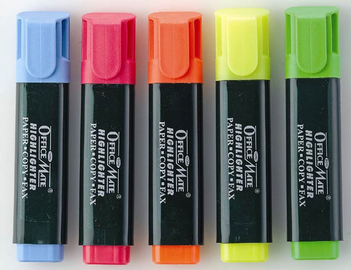 Soniofficemate Flat Highlighters