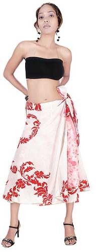 100% Silk Sari Wrap Skirts VSWS-04