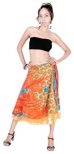 New Sari Wrap Skirts- Code- Nsws- 1014