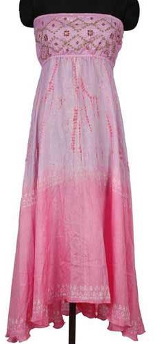 Silk Bustier Dress