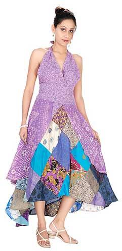 Vintage Sari Dresses  VSG-1094