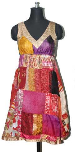 Vintage-Sari-Patch-Dress
