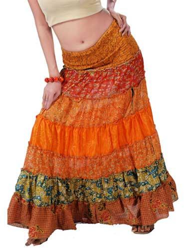Vintage Sari Skirt