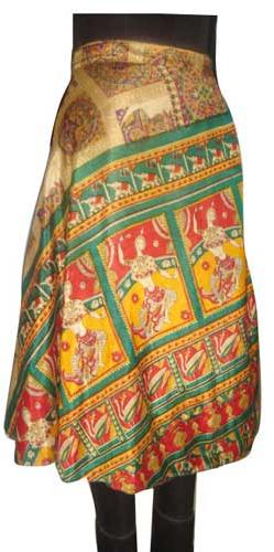 Vintage Sari Wrap Skirts-code- Vsws-13