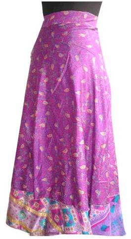 Vintage Sari Wrap Skirts VSWS-09