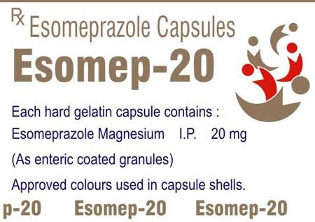 Esomeprazole Capsules (esomep-20)
