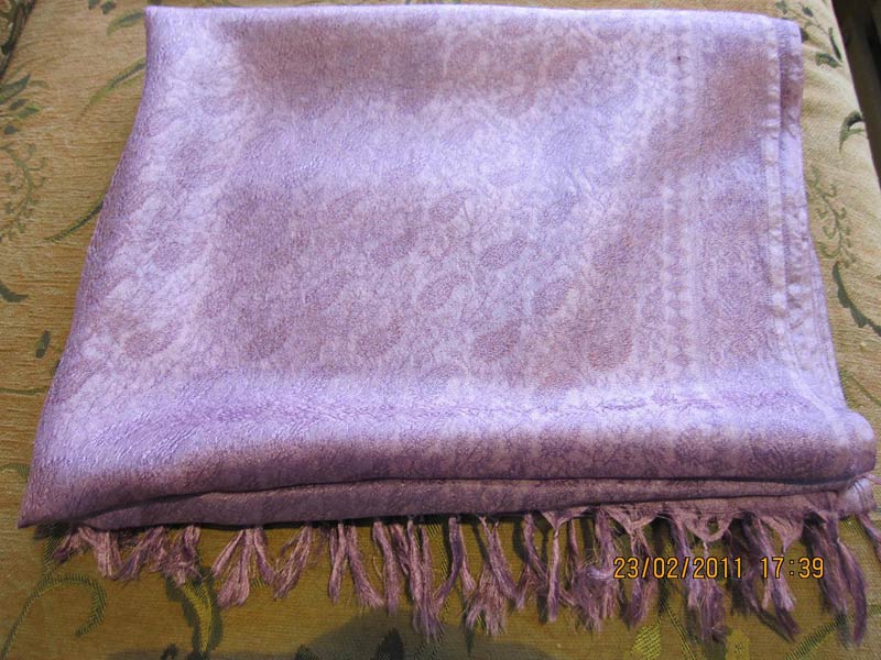 Herbal Dyed Silk Stoles