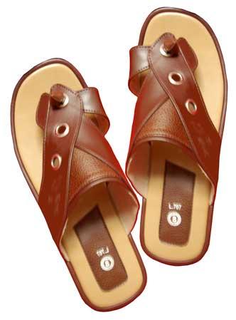Leather Slippers Gs-003