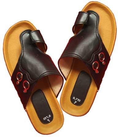 Leather Slippers GS-006
