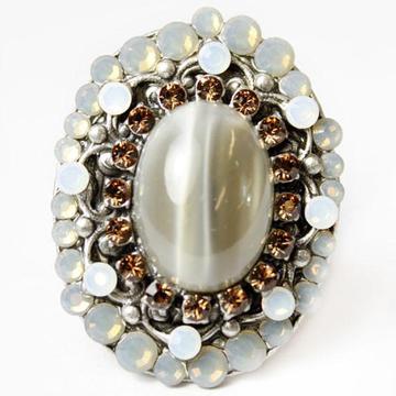Goddess Ring with Austrian Crystals